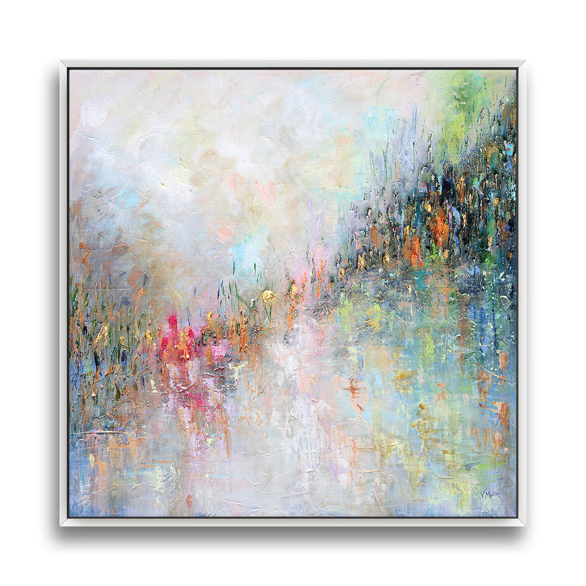 "Burst of Life" Giclee Print on Canvas Wall Art