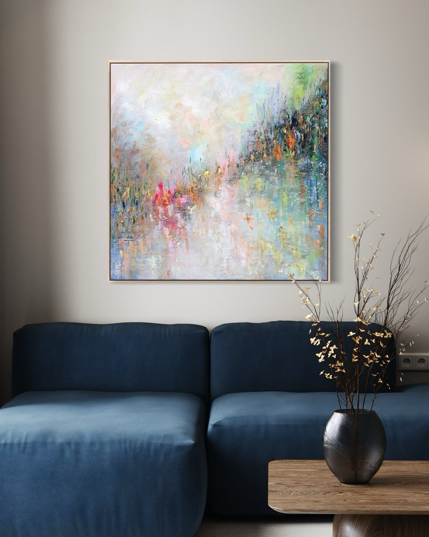 "Burst of Life" Giclee Print on Canvas Wall Art
