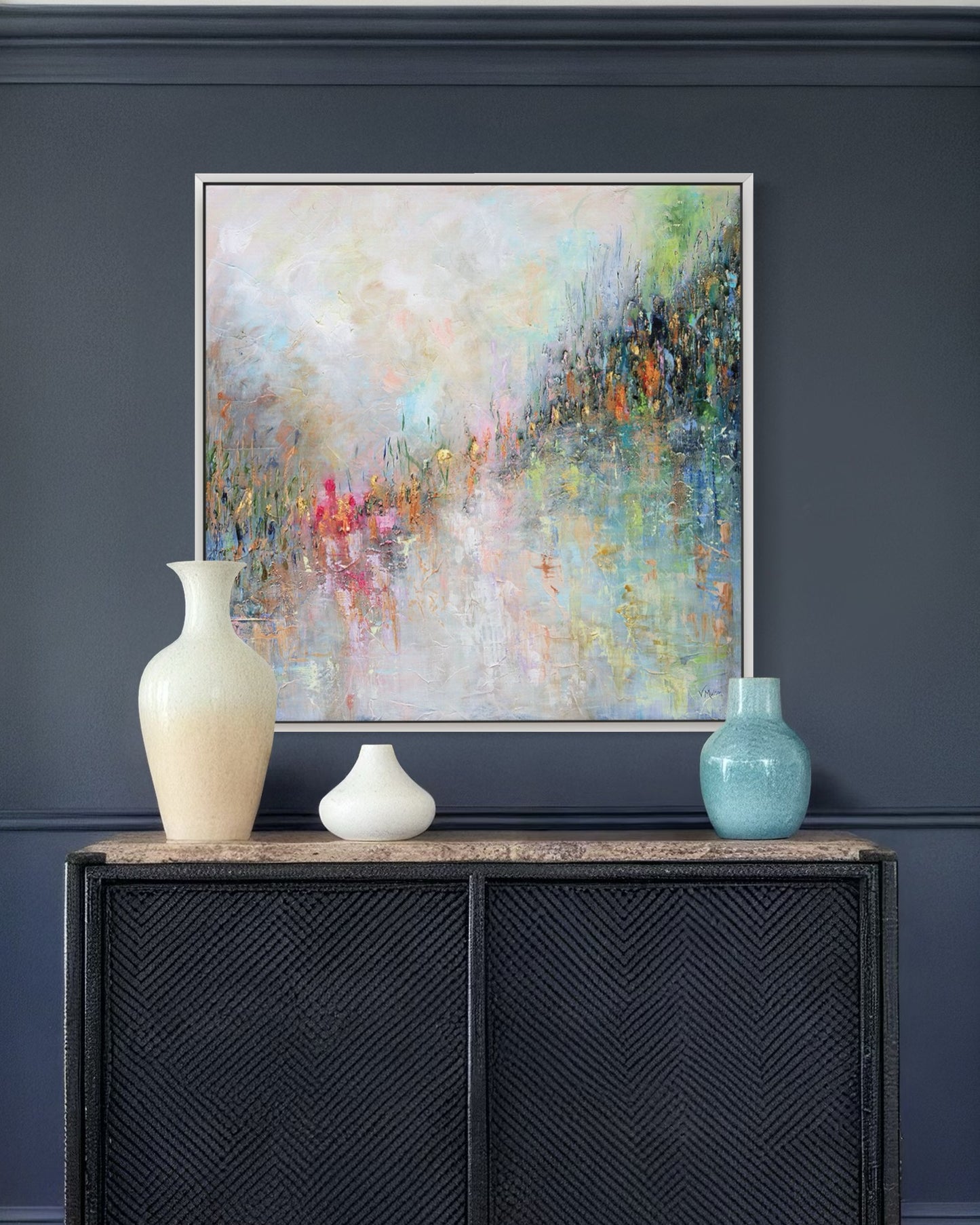 "Burst of Life" Giclee Print on Canvas Wall Art