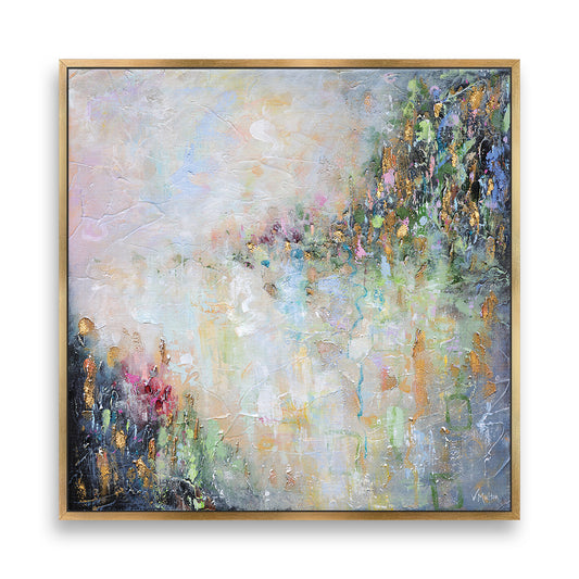 "Come Away With Me" – Peaceful Abstract Landscape Giclée Canvas Wall Art Print
