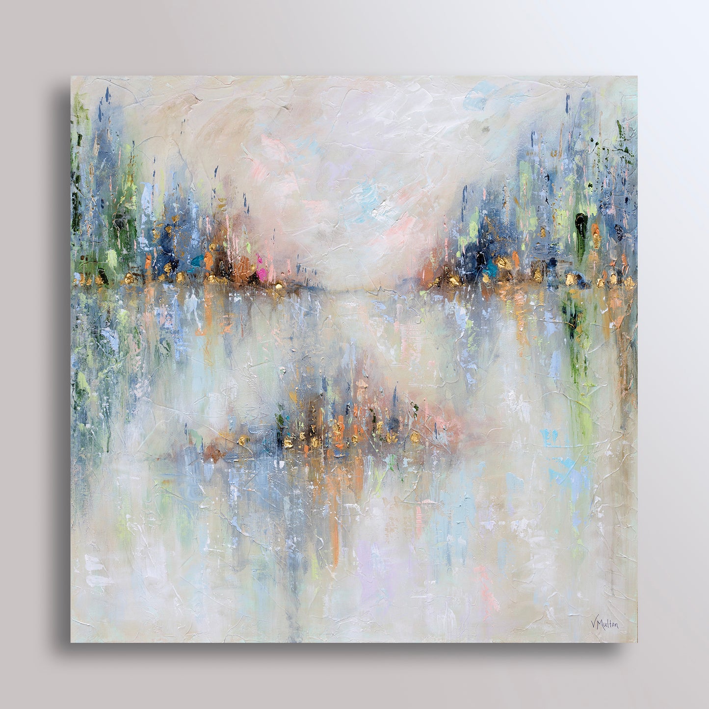 "Ethereal Radiance" Giclee Print on Canvas Wall Art