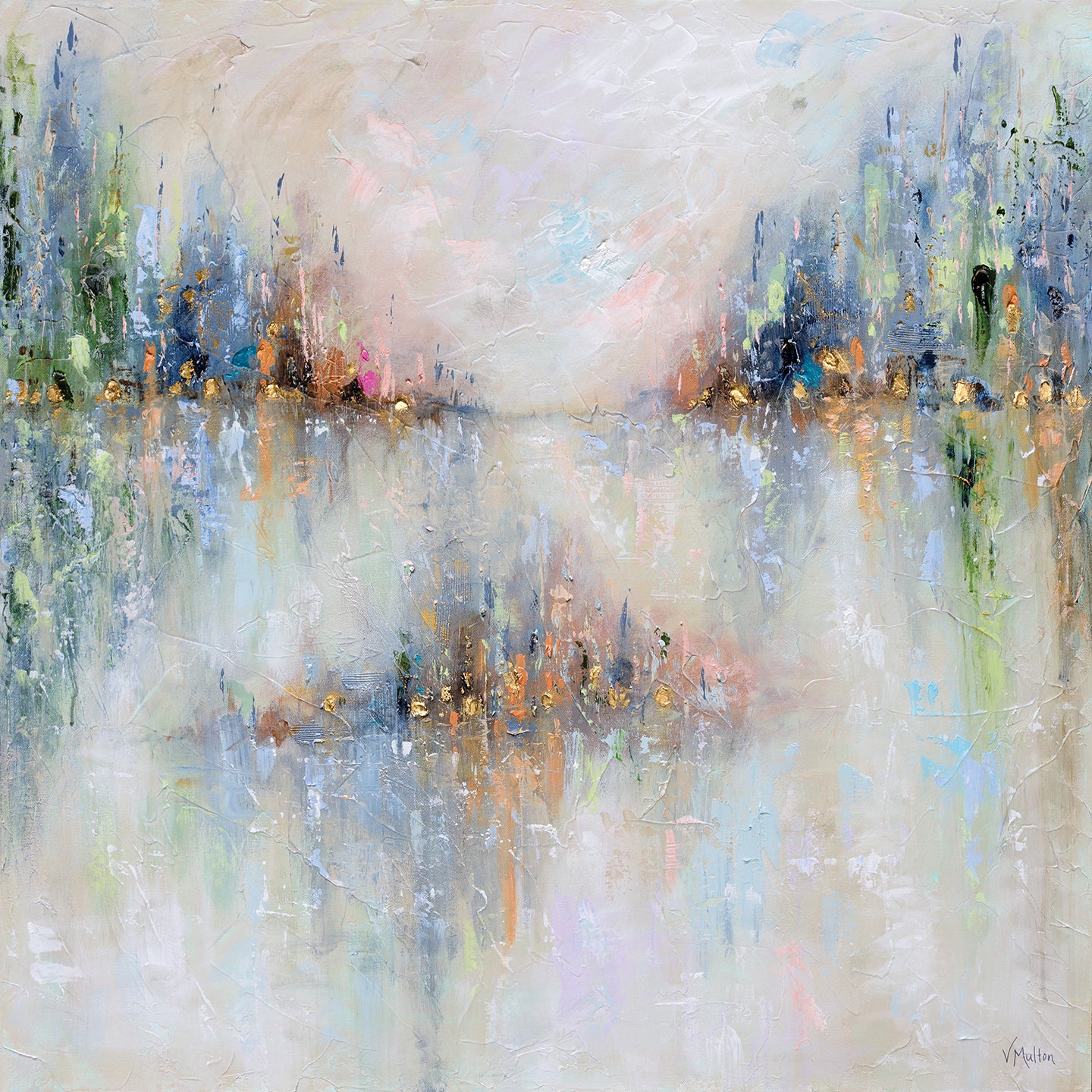 "Ethereal Radiance" Giclee Print on Canvas Wall Art