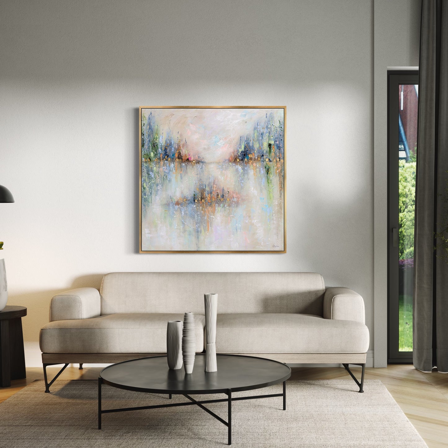 "Ethereal Radiance" Giclee Print on Canvas Wall Art