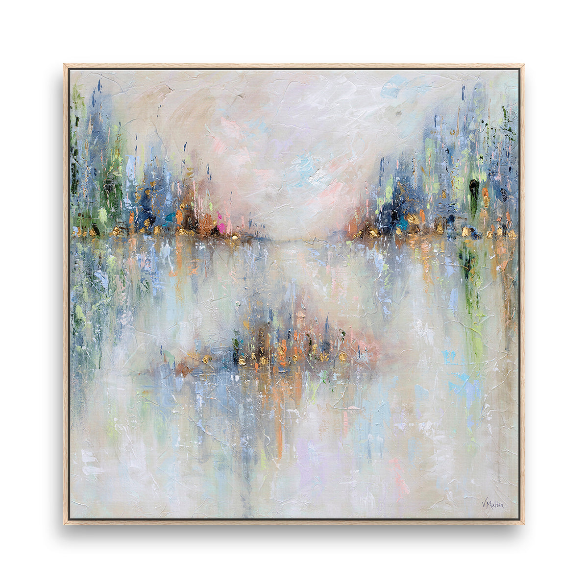 "Ethereal Radiance" Giclee Print on Canvas Wall Art