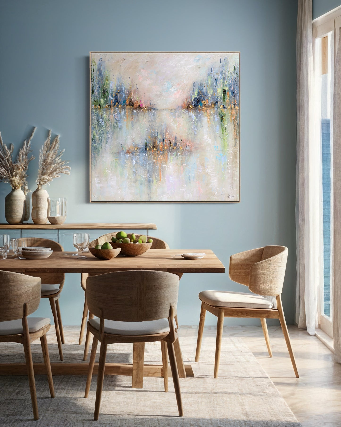 "Ethereal Radiance" Giclee Print on Canvas Wall Art