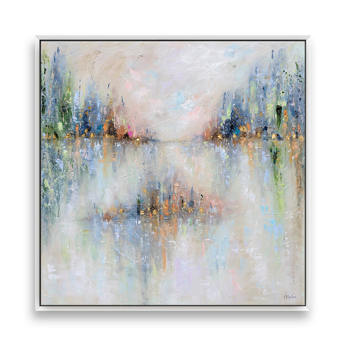 "Ethereal Radiance" Giclee Print on Canvas Wall Art