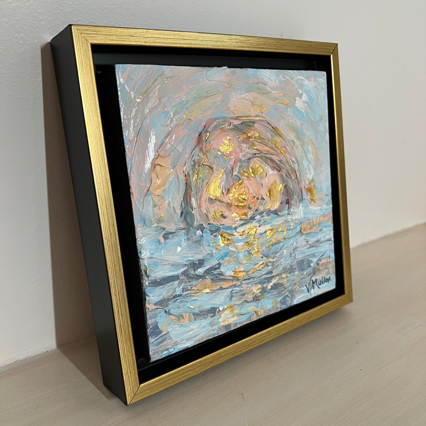 Abyss | 6 x 6 | Original Framed Painting