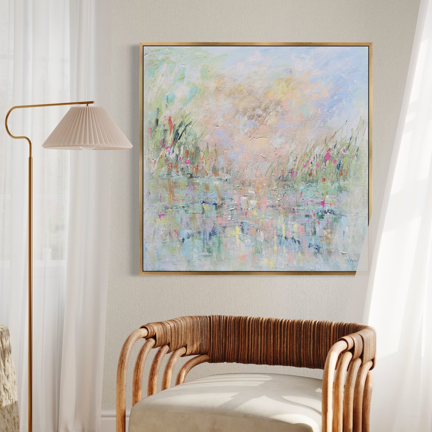 "Grow and Bloom" Giclee Print on Canvas Wall Art