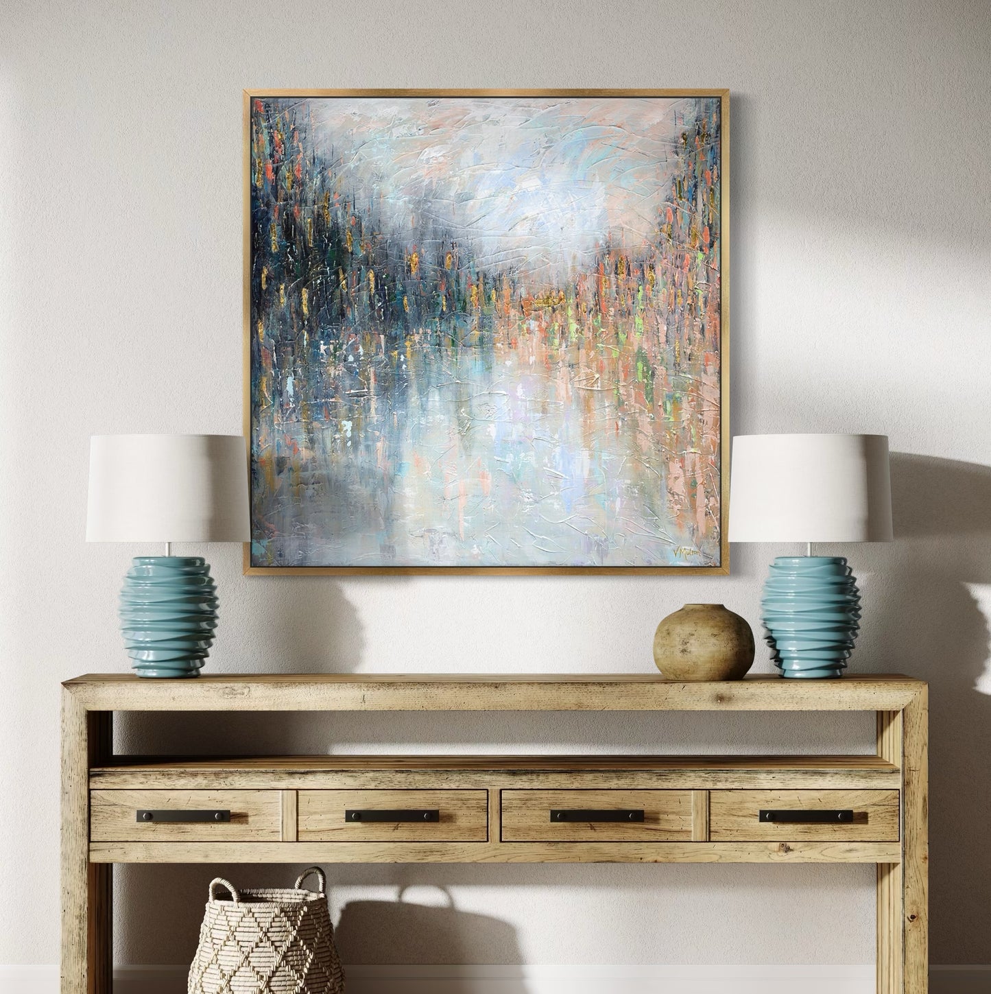 "Jewel in the Night" Giclee Print on Canvas Wall Art
