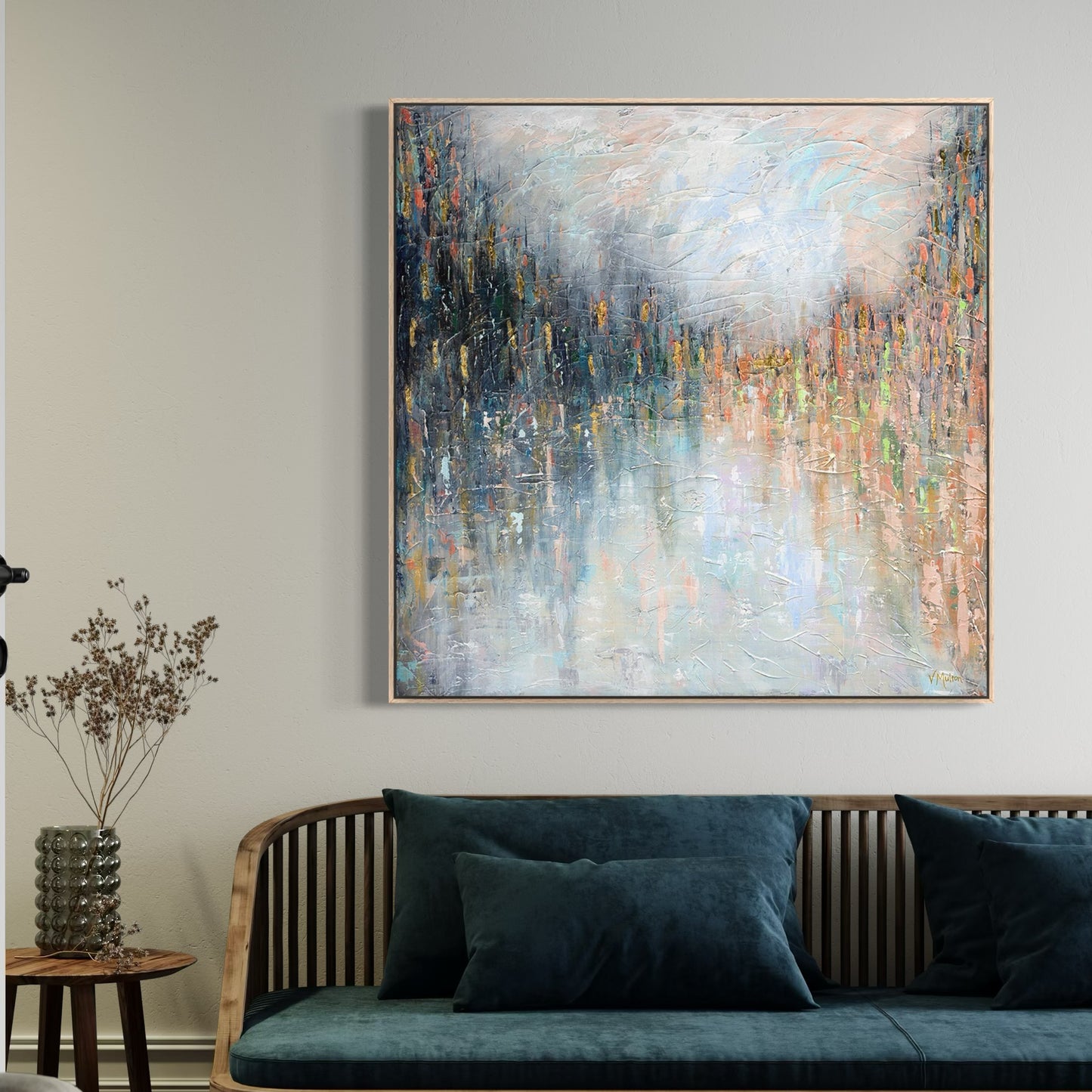"Jewel in the Night" Giclee Print on Canvas Wall Art