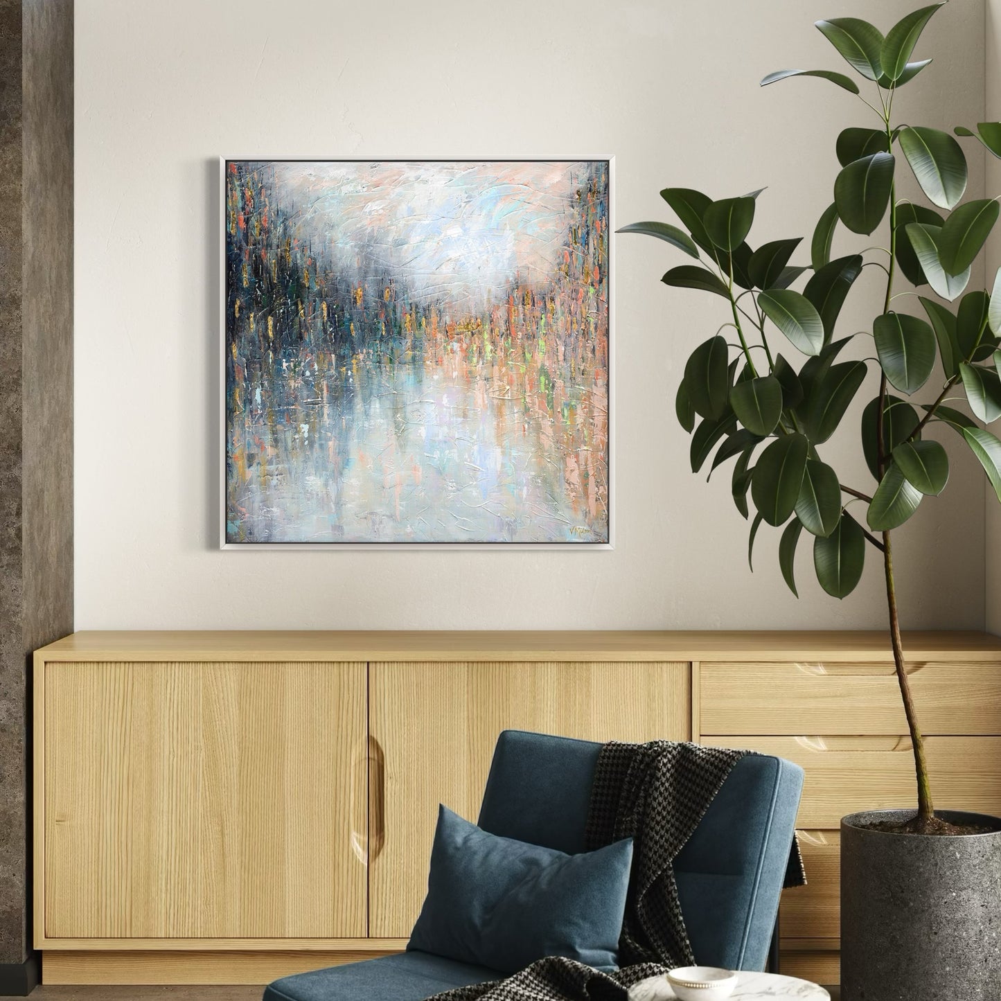 "Jewel in the Night" Giclee Print on Canvas Wall Art