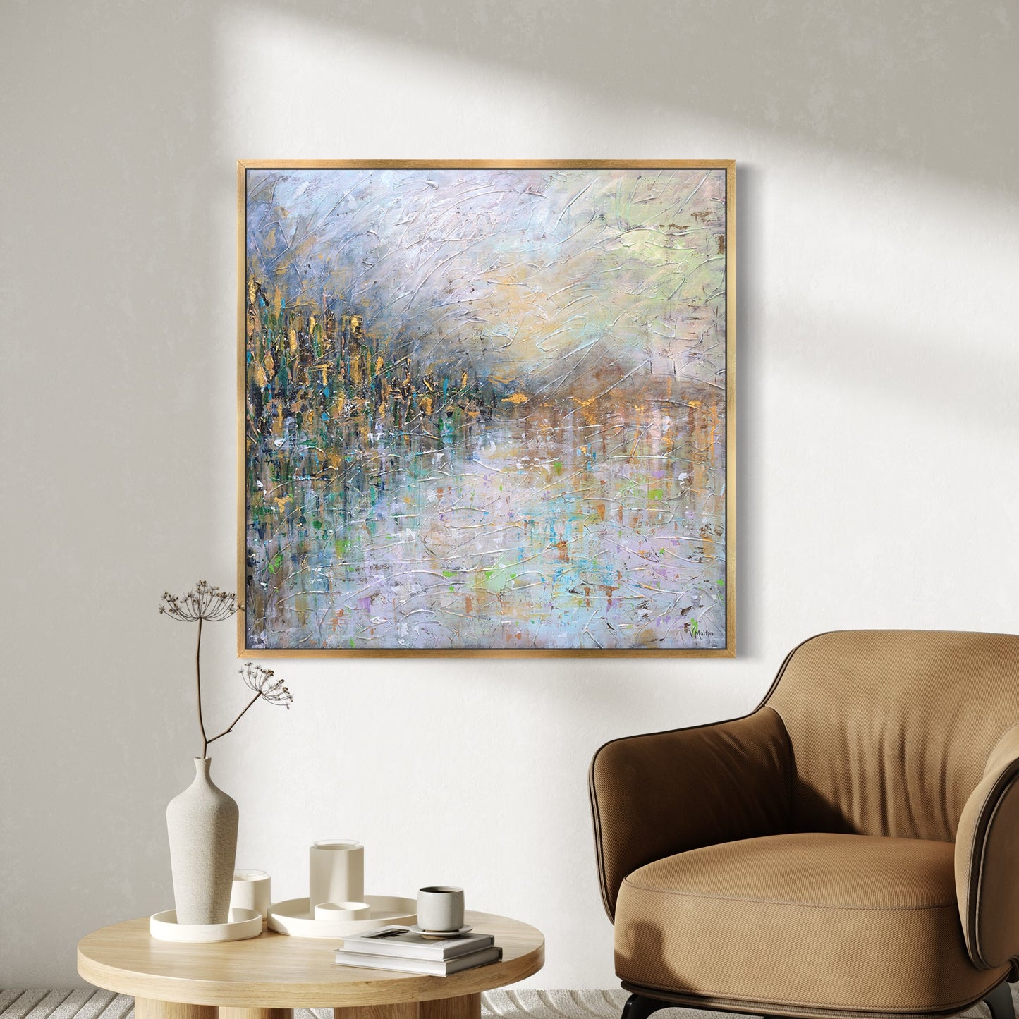 "Nature’s First Green is Gold" Giclee Print on Canvas Wall Art