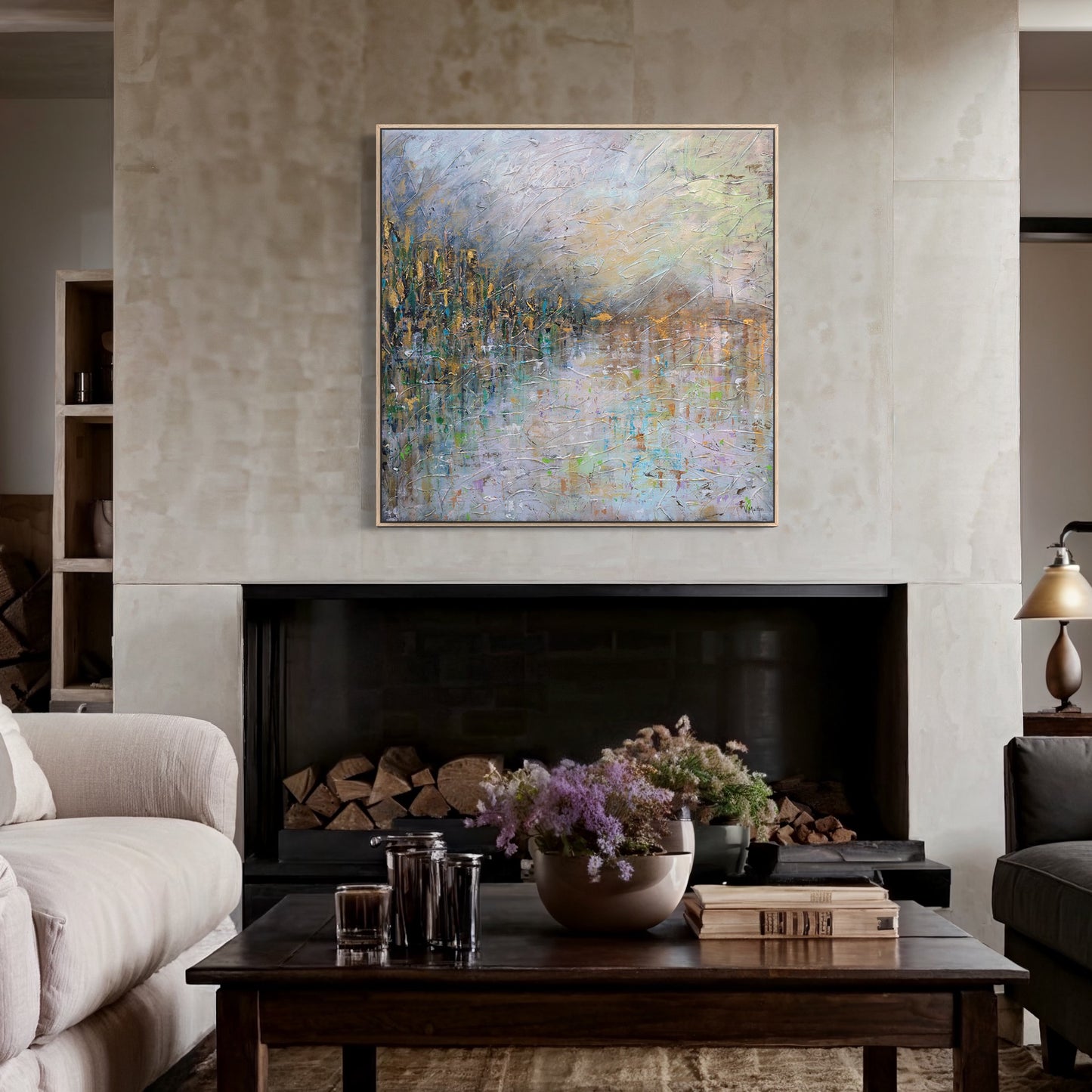 "Nature’s First Green is Gold" Giclee Print on Canvas Wall Art