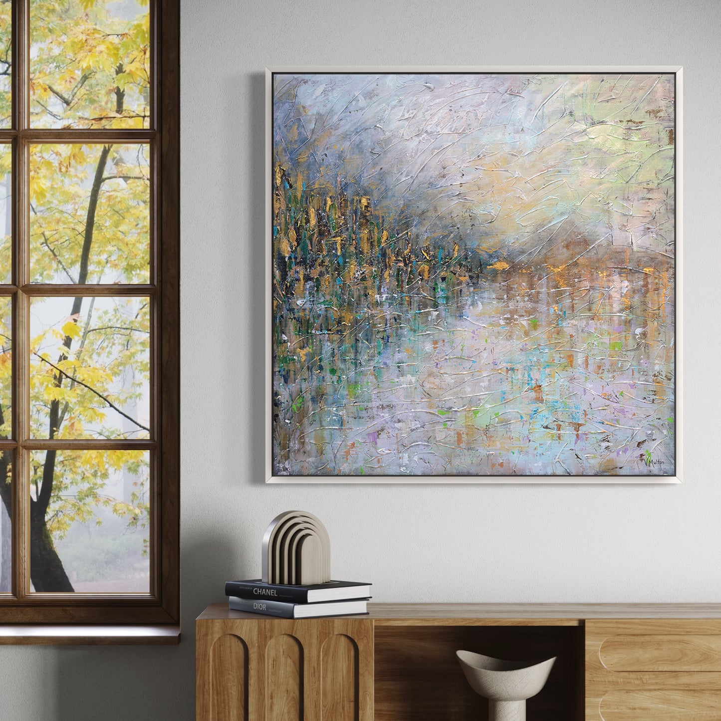 "Nature’s First Green is Gold" Giclee Print on Canvas Wall Art