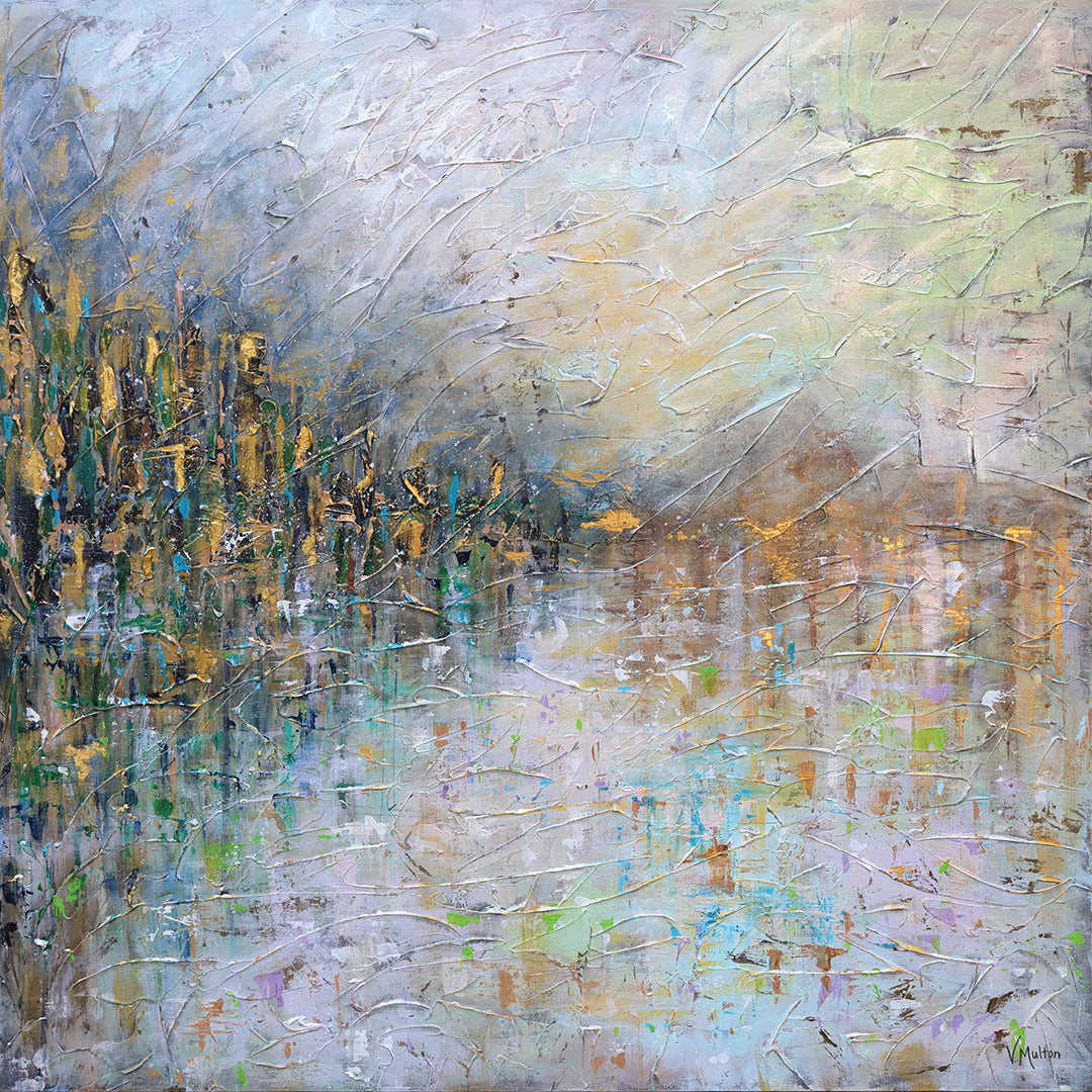 "Nature’s First Green is Gold" Giclee Print on Canvas Wall Art