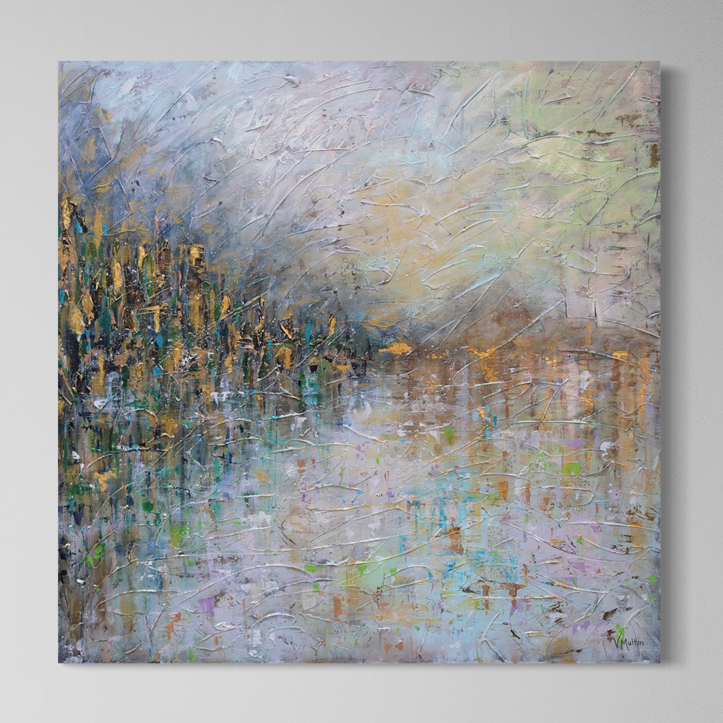 "Nature’s First Green is Gold" Giclee Print on Canvas Wall Art