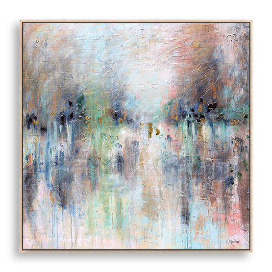 "Oneness of Spirit" – Abstract Landscape Giclée Canvas Wall Art Print
