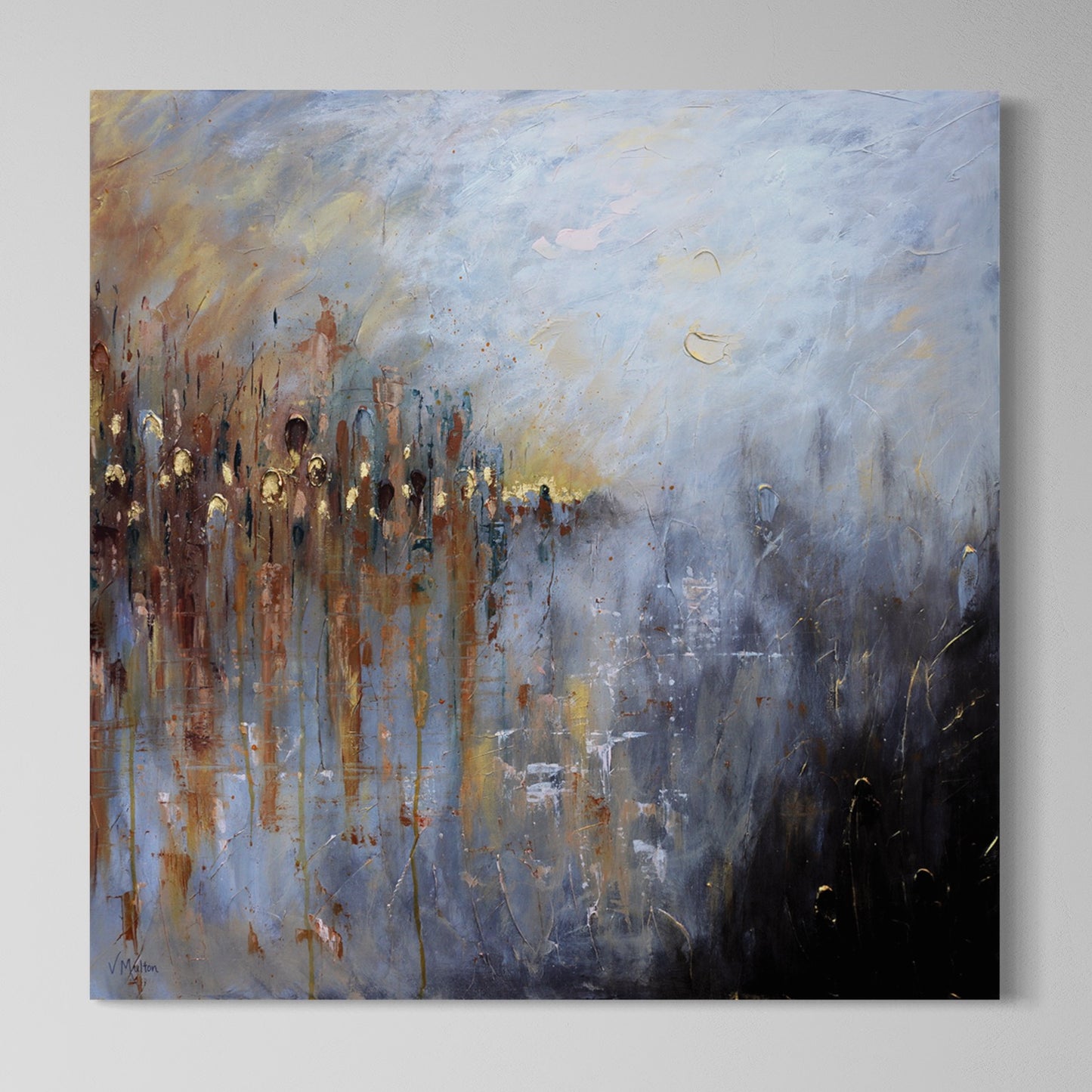 "Suspended on the Horizon" Giclee Print on Canvas Wall Art