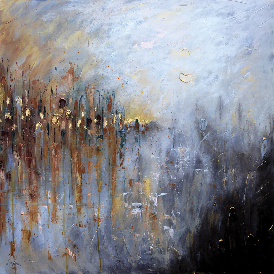 "Suspended on the Horizon" Giclee Print on Canvas Wall Art