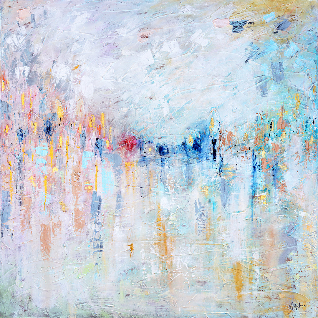 "Walking in a Dream" Giclee Print on Canvas Wall Art