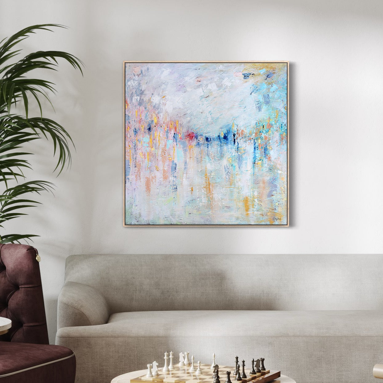 "Walking in a Dream" Giclee Print on Canvas Wall Art