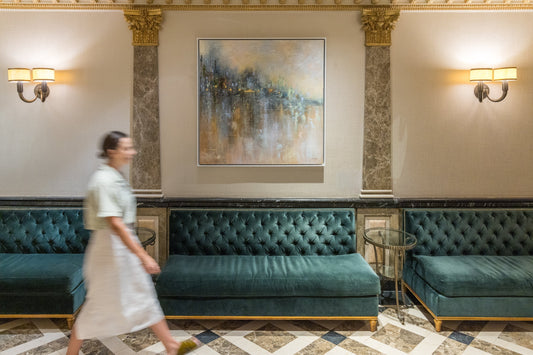 Original Art Takes Center Stage: My Paintings Exhibited at The Pierre, NYC