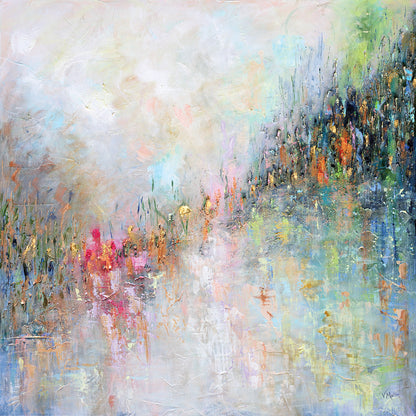 "Burst of Life" Giclee Print on Canvas Wall Art