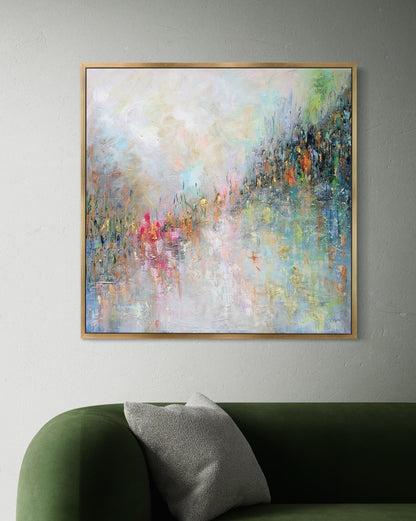 "Burst of Life" Giclee Print on Canvas Wall Art