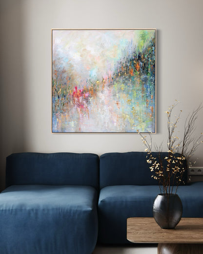 "Burst of Life" Giclee Print on Canvas Wall Art