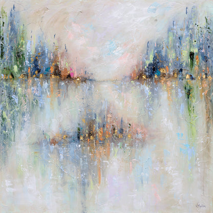 "Ethereal Radiance" Giclee Print on Canvas Wall Art