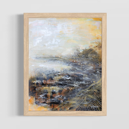 “Gale” Abstract Landscape Giclée Art Print