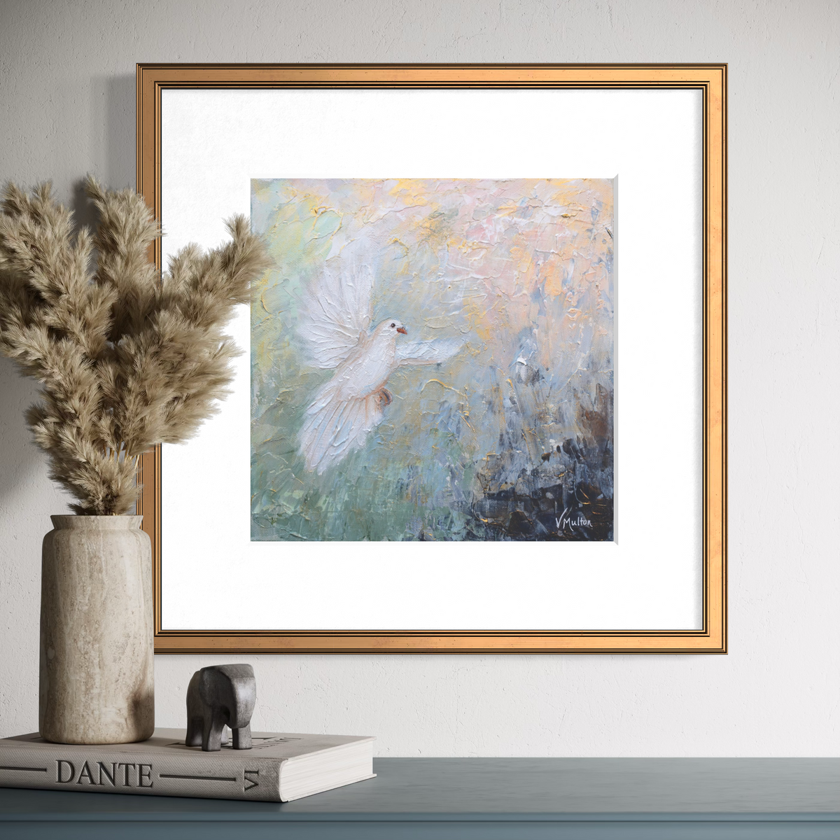 “Peace & Understanding” Square Inspirational Giclée Art Print