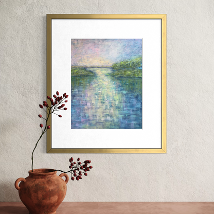 “Impression of Serenity" Impressionist Landscape Giclée Art Print