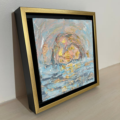Abyss | 6 x 6 | Original Framed Painting