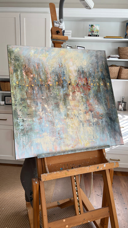 Shape of a Distant Calm | 36 x 36