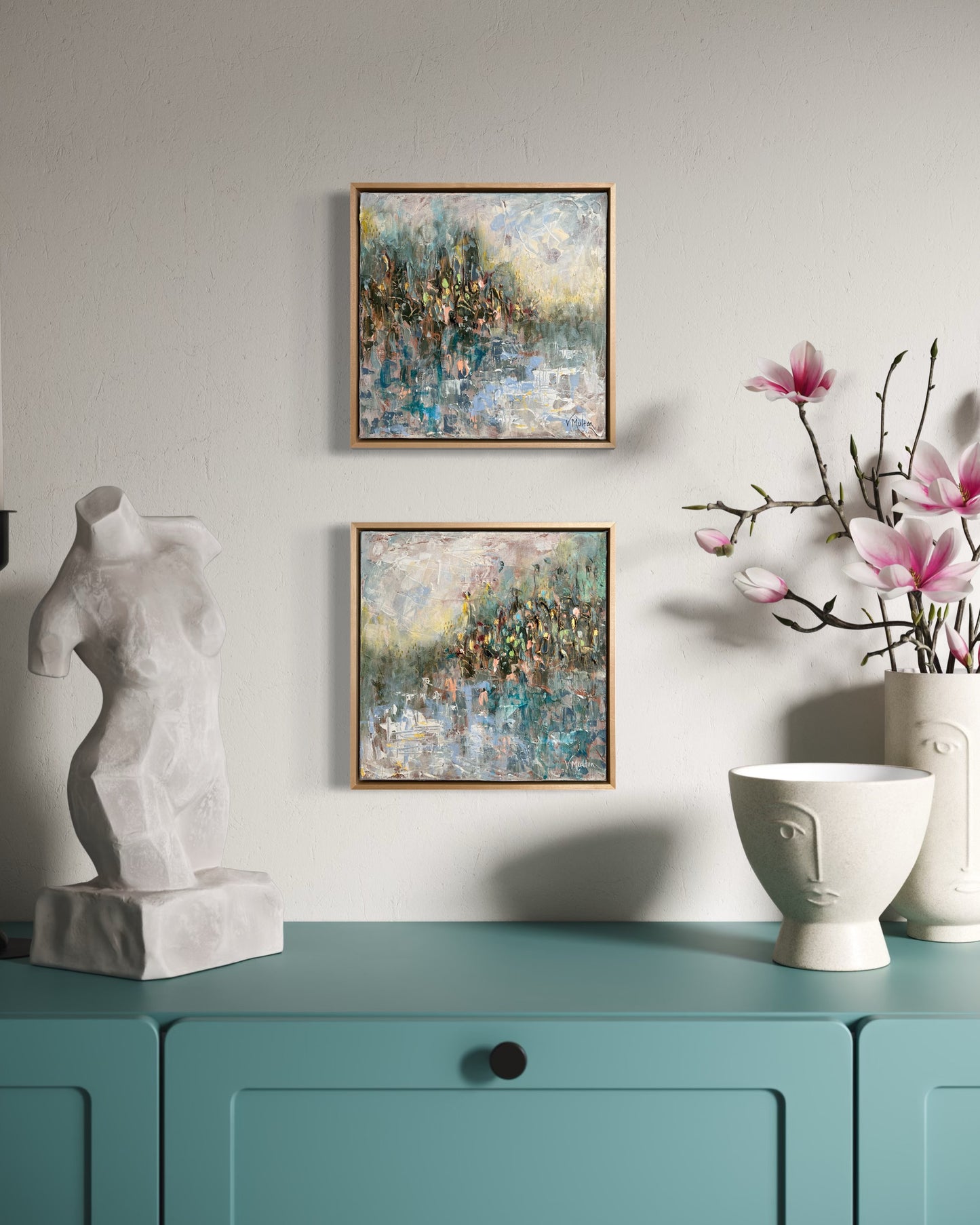 Solstice I | 12 x 12 | Original Framed Painting