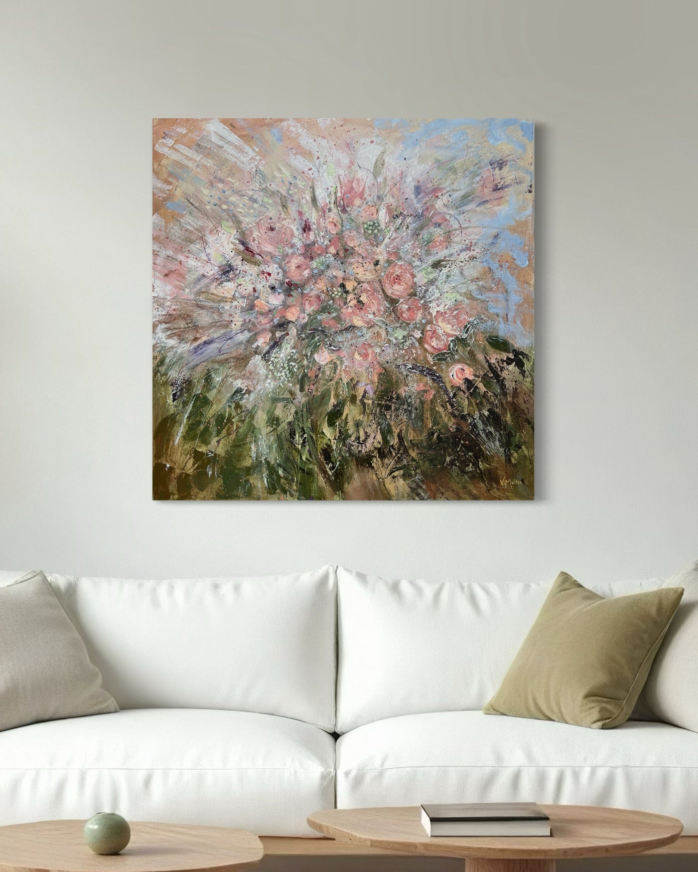 Breath of Flowers | 36 x 36