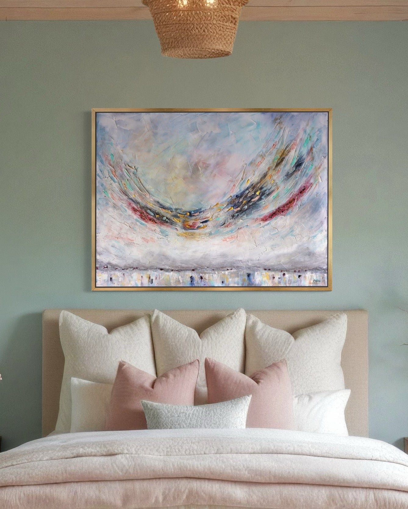 "Symphony in Air" Giclee Print on Canvas Wall Art