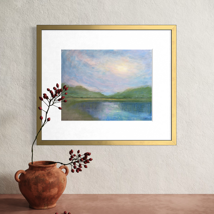“Nature in Repose” Abstract Landscape Giclée Art Print