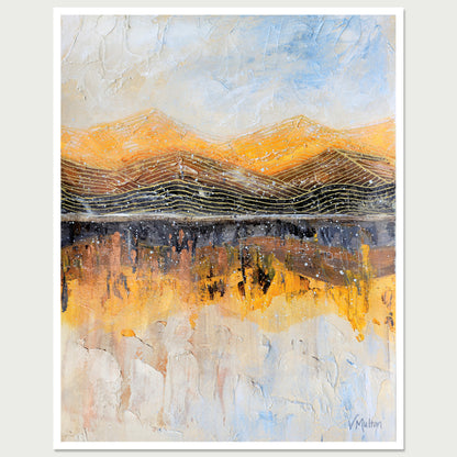 “Refuge” Abstract Landscape Giclée Art Print