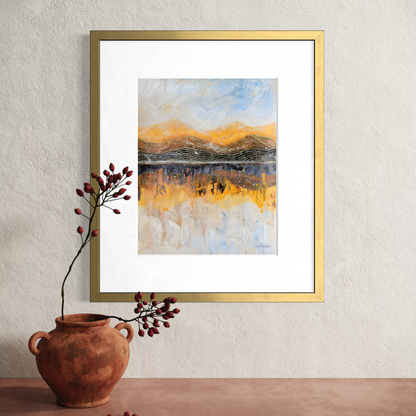 “Refuge” Abstract Landscape Giclée Art Print