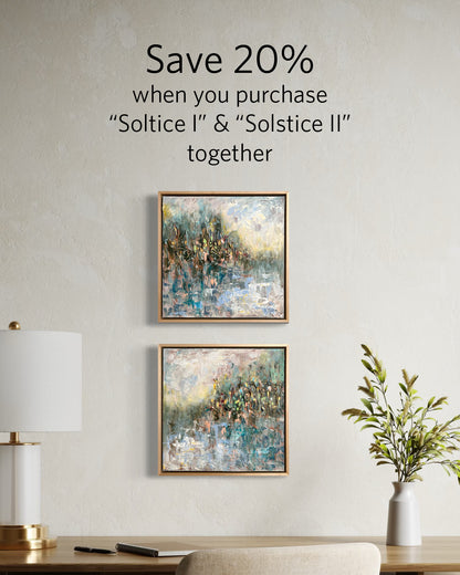 Solstice I | 12 x 12 | Original Framed Painting