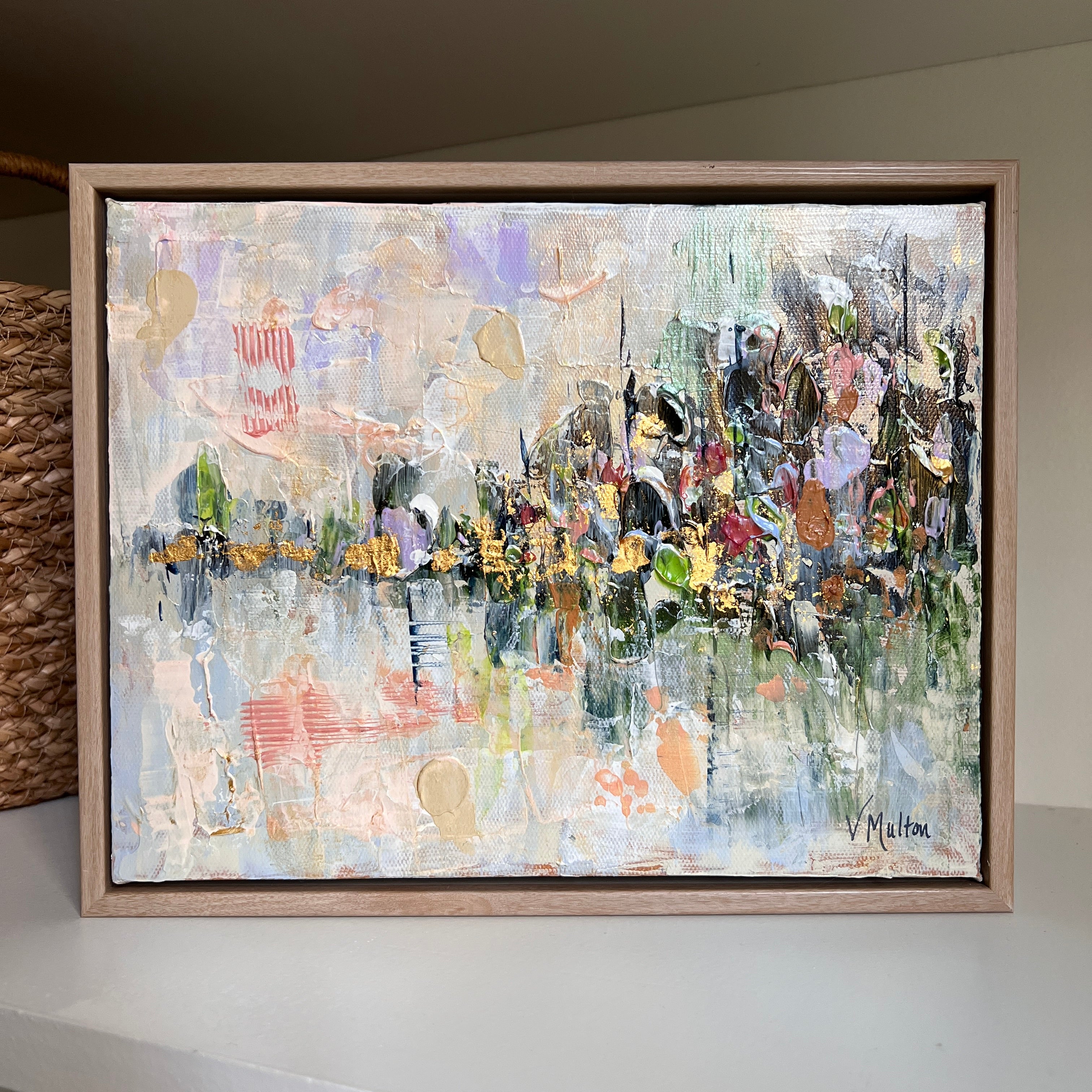 Original abstract small art for sale by Nashville artist, Vanessa Sharp ...